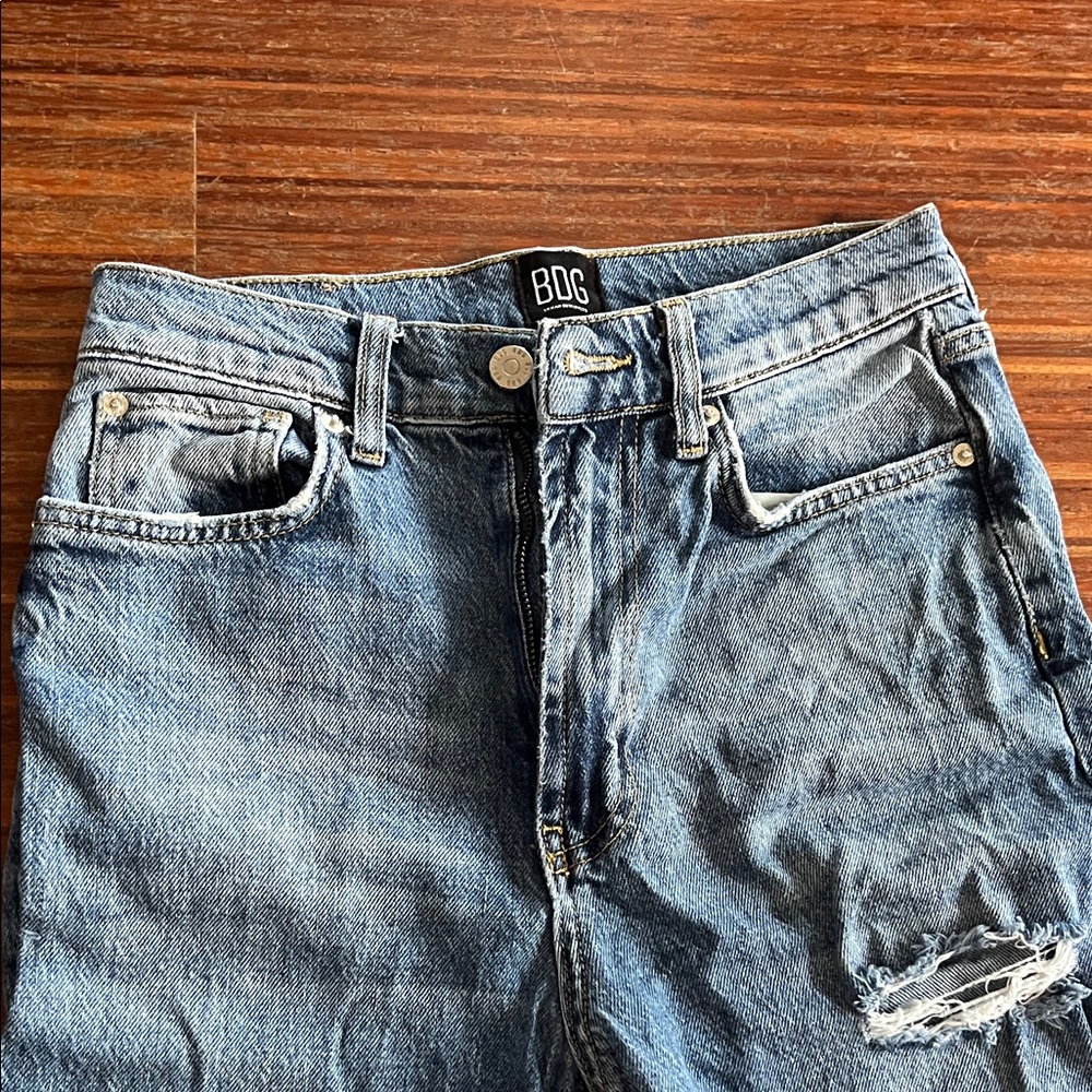 BDG Distressed Blue Jeans